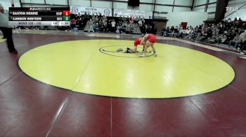 132 lbs Cons. Round 2 - Cannon Winters, Richfield vs Easton Henrie, North Sanpete
