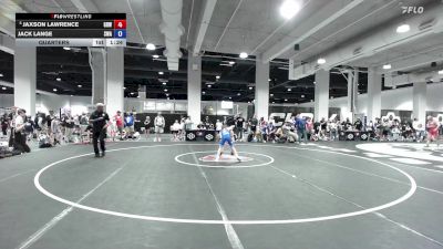 31 lbs Quarters - Jaxson Lawrence, Gold Rush Wrestling vs Jack Lange, Sebolt Wrestling Academy