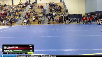 174 lbs Cons. Round 4 - Sebastian Zamorano, Saint Cloud State vs Ben Colagiovani, UNATTACHED