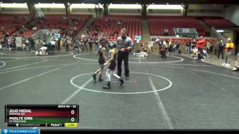 52 lbs Round 1 - Paislye Kirk, CP Wrestling vs Jojo Medal, Donahue WA