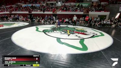 120 lbs Round 2 (8 Team) - Vivi Garcia, Canyon vs Ryann Cave, Borger