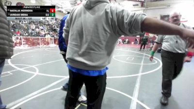 125 lbs Champ. Round 1 - Jordan Mena, Bloomington vs Natalia Herrera, Fillmore