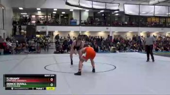 174 lbs Cons. Round 3 - TJ Rhamy, Heidelberg University vs Derick Duvall, Adrian College