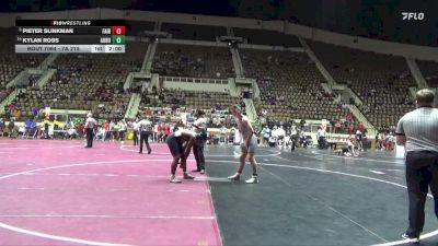 7A 215 lbs Champ. Round 1 - Pieter Slinkman, Fairhope vs Kylan Ross, Auburn