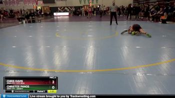 113 lbs Cons. Round 2 - Christos Panos, Iowa City, Liberty vs Chris Davis, Iowa City, City High