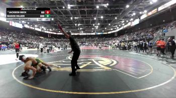 150 lbs Cons. Round 4 - Jackson Beck, Meridian vs Mason Hillier, Bonneville