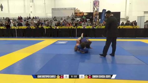 Adam Christopher Canfield vs Simon Eghosa Osifo 2024 World IBJJF Jiu-Jitsu No-Gi Championship