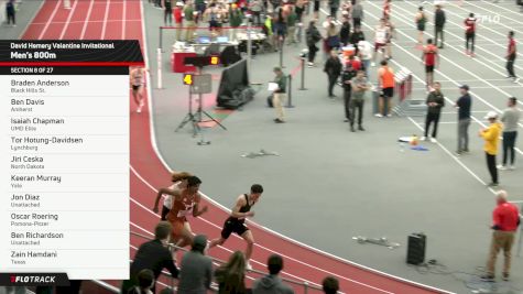 Men's 800m, Prelims 8