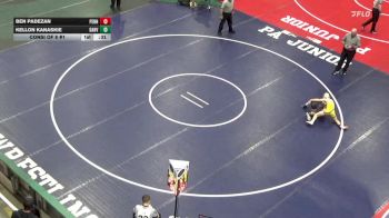 82 lbs Consi Of 8 #1 - Ben Padezan, Penn Trafford vs Kellon Kanaskie, Danville