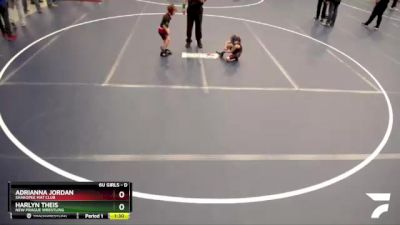 Round 2 - Adrianna Jordan, SHAKOPEE MAT CLUB vs Harlyn Theis, New Prague Wrestling