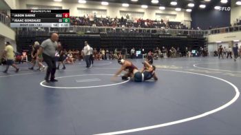 141 lbs 1st Place Match - Jason Saenz, Mt. San Antonio College vs Isaac Gonzalez, Cerritos College