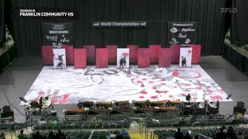 Franklin Community HS "Franklin IN" at 2025 WGI Percussion/Winds World Championships