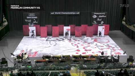 Franklin Community HS "Franklin IN" at 2025 WGI Percussion/Winds World Championships