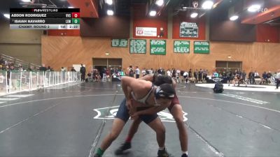 149 lbs Champ. Round 2 - Isaiah Navarro, Lemoore College vs Abdon Rodriguez, Victor Valley College