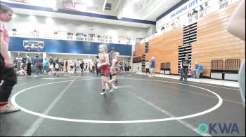 70-75 lbs Consolation - Barrett Jones, Weatherford Youth Wrestling vs Landon Terhune, Standfast