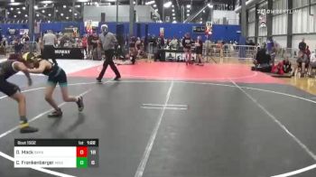 78 lbs Rr Rnd 2 - Dawson Mack, Barn Boys vs Caleb Frankenberger, Missouri Avengers