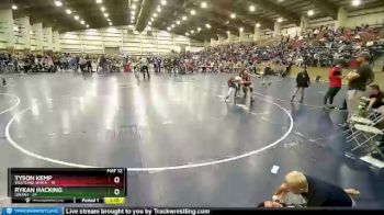 120 lbs Quarters & Wb (16 Team) - Tyson Kemp, Westlake White vs Rykan Hacking, Uintah