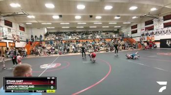 85 lbs Round 1 - Ethan Hart, Buffalo Outlaws Wrestling vs Landon Strickland, Riverton USA Wrestling