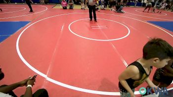 49 lbs Round Of 16 - Mi'Chael Mitchell, Pin-King All Stars vs Roman Hulbutta, Mojo Grappling Academy