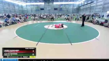 220 lbs Semis & 1st Wrestleback (8 Team) - James Humphrey, Team Missouri Blue vs Gavyn Rhoden, Nebraska