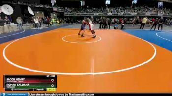 6A - 285 lbs 5th Place Match - Jacob Henry, Austin Lake Travis vs Roman Saldana, Weslaco