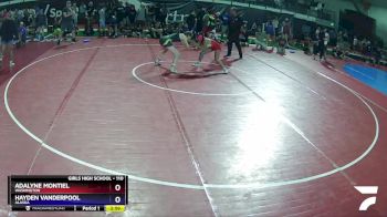 110 lbs Quarterfinal - Adalyne Montiel, Washington vs Hayden Vanderpool, Alaska