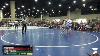 215 lbs Round 1 (32 Team) - Ryder Smith, TNWA #1 vs Kaden Tidwell, CIAW