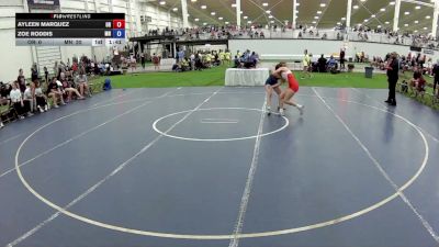 105 lbs Ayleen Marquez, Oregon vs Zoe Roddis, Minnesota