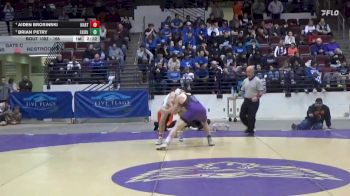 165 lbs 3rd Place Match - Brian Petry, Cornell College vs Aiden Brosinski, Wartburg