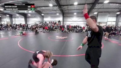 113 lbs Cons. Semi - Britton Culek, Kimball vs Mason Jolley, Douglas