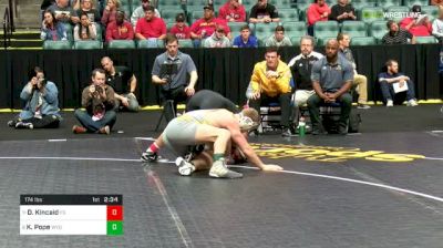 174 lbs Round of 16 - Dominic Kincaid, Fresno State vs Kyle Pope, Wyoming