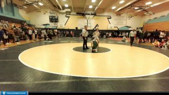 132 lbs 1st Place Match - Cael Button, Blaine vs Avi Wylen, Shorecrest