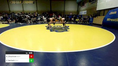 160 lbs Consi Of 8 #1 - Korbin Chuchran, Westlake (UT) vs Zane Gerlach, South Anchorage (AK)