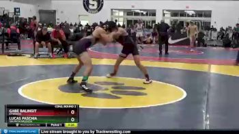 132 lbs Cons. Round 2 - Lucas Paschia, Valencia/Valencia vs Gabe Balingit, Etiwanda