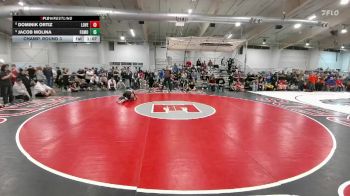 120 lbs Champ. Round 3 - Jacob Molina, Fort Morgan vs Dominik Ortiz, Loveland