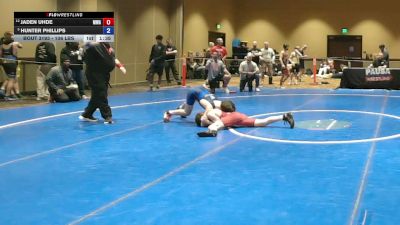 106 lbs Cons. Sub-semis - Jaden Uhde, Mcdonald Wrestling Academy vs Hunter Phillips