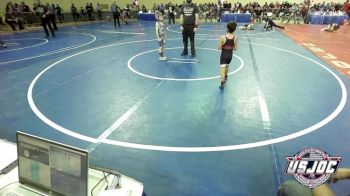 49 lbs Consi Of 16 #2 - Isaiah Burden, Blanchard Wrestling Club vs Hunter Gardner, Duncan Demon Wrestling