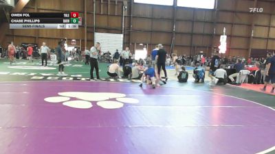 113 lbs Semifinal - Owen Fol, Yale St vs Chase Phillips, Barn Brothers