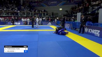 EDIPO FERNANDO FERNANDES MONTEIR vs LUKE HOLNESS 2024 European Jiu-Jitsu IBJJF Championship