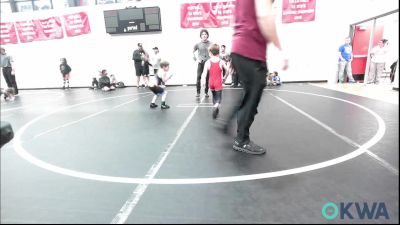 52 lbs Consi Of 8 #1 - Colt Walkup, Blanchard Wrestling Club vs Damien Heineken, Bridge Creek Youth Wrestling