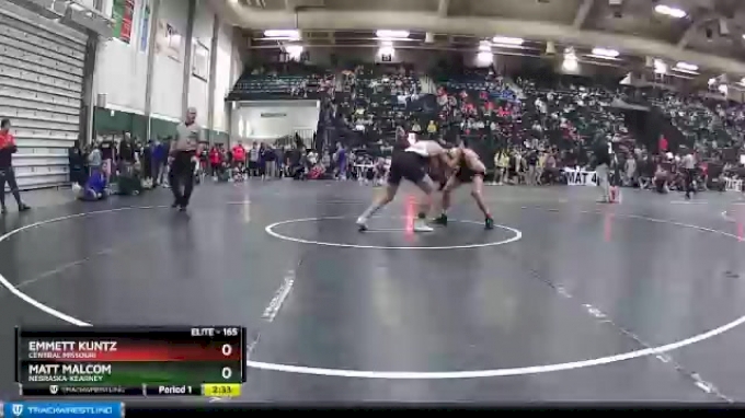 165 lbs Quarterfinal - Matt Malcom, Nebraska-Kearney vs Emmett Kuntz ...