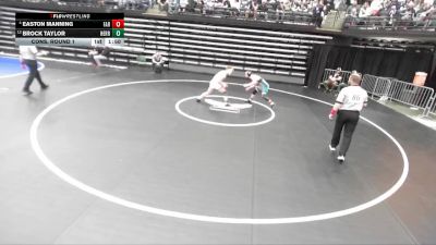 6A 144 lbs Cons. Round 1 - Brock Taylor, Herriman vs Easton Manning, Farmington