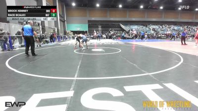 160 lbs Consolation - Brock Kenney, Durham Wrestling Club vs Race Scalici, Mat Demon Wrestling Club