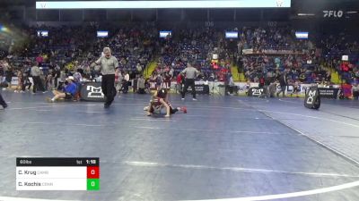 60 lbs Consy 2 - Charlie Krug, Cambria Heights vs Corbin Kochis, Connellsville