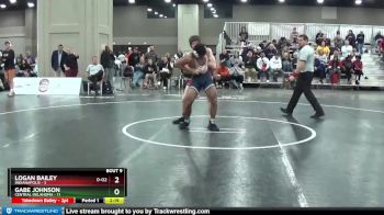 157 lbs Quarters & 1st Wb (16 Team) - Gabe Johnson, Central Oklahoma vs Logan Bailey, Indianapolis