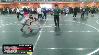 90 lbs Quarterfinal - Francis Aguirre, Rock Hill Wrestling Club vs Jordan Jhagroo, Summerville Takedown Club