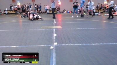 Round 1 - Brodie Perkins, Terminator Wrestling Academy vs Oakley Caruthers, Lions Wrestling Academy