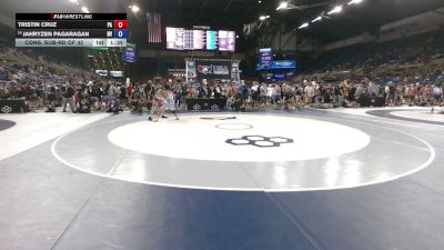 126 lbs Cons. Sub-rd Of 32 - Tristin Cruz, Pennsylvania vs Jahryzen Pagaragan, Nevada