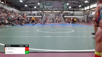 140-148 lbs Quarterfinal - Kobey Elkins, PSF Wrestling Academy vs Braden Grisham, Oswego