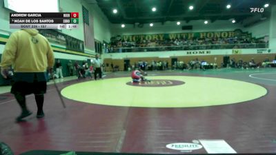 157 lbs Champ. Round 2 - Noah De Los Santos, Sonora vs Andrew Garcia, Hueneme